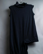 “Y’s 1998SS” Asymmetry designed high neck no sleeve top