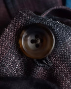 "Tex Teq" Gradient check pattern tailored jacket