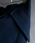 "MM6 MAISON MARGIELA" 20SS Beautiful navy trench skirt