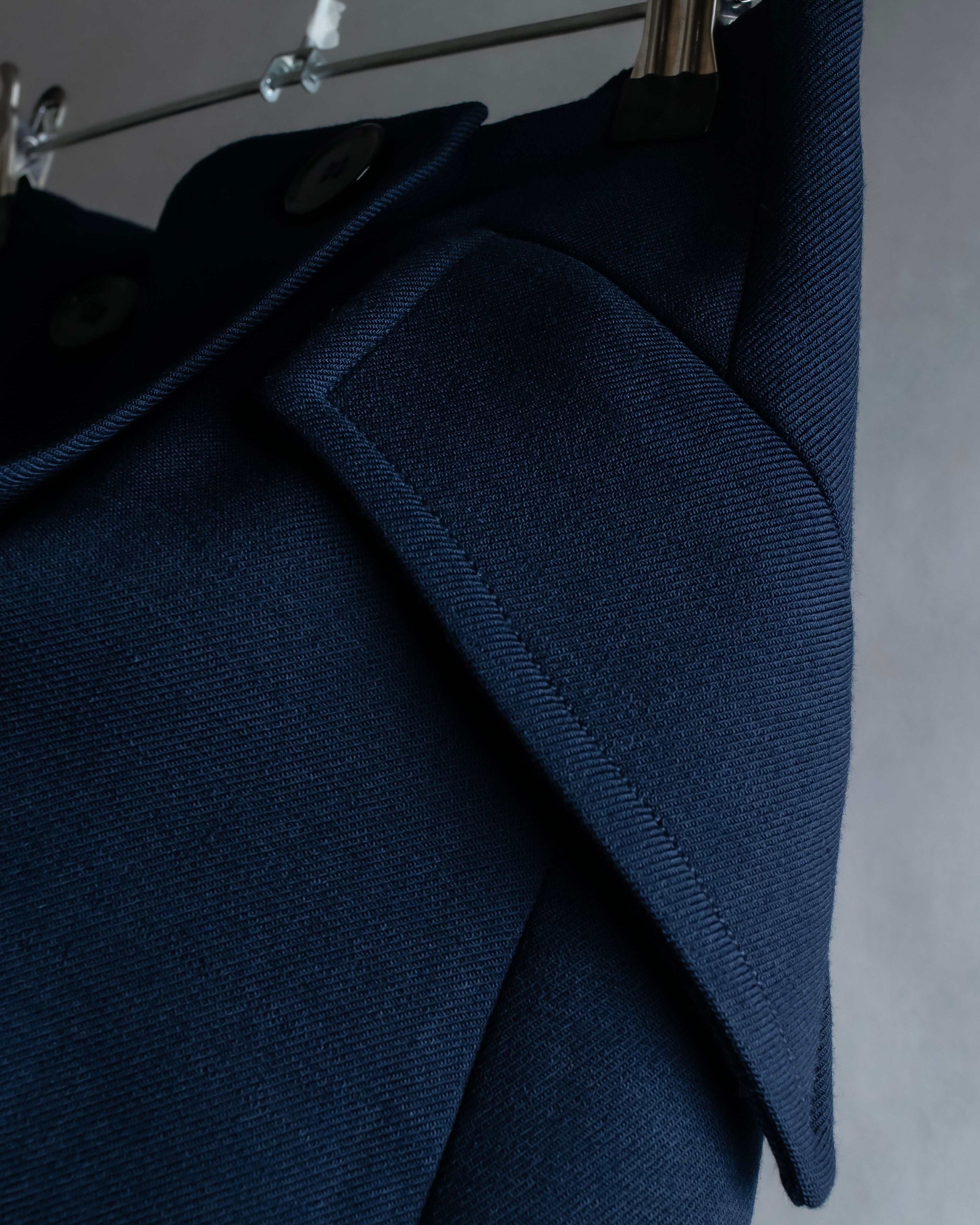 "MM6 MAISON MARGIELA" 20SS Beautiful navy trench skirt