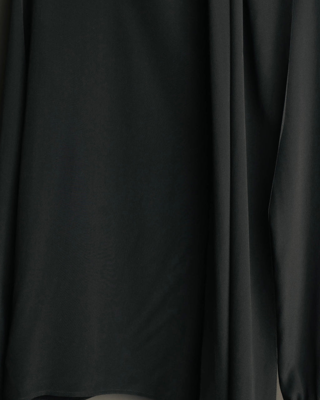 -SPECIAL- "SAINT LAURENT PARIS" 10's Fluid silk scarf-neck blouse