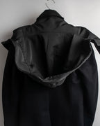 "Juun.J" Zip-up blouson docking design jacket