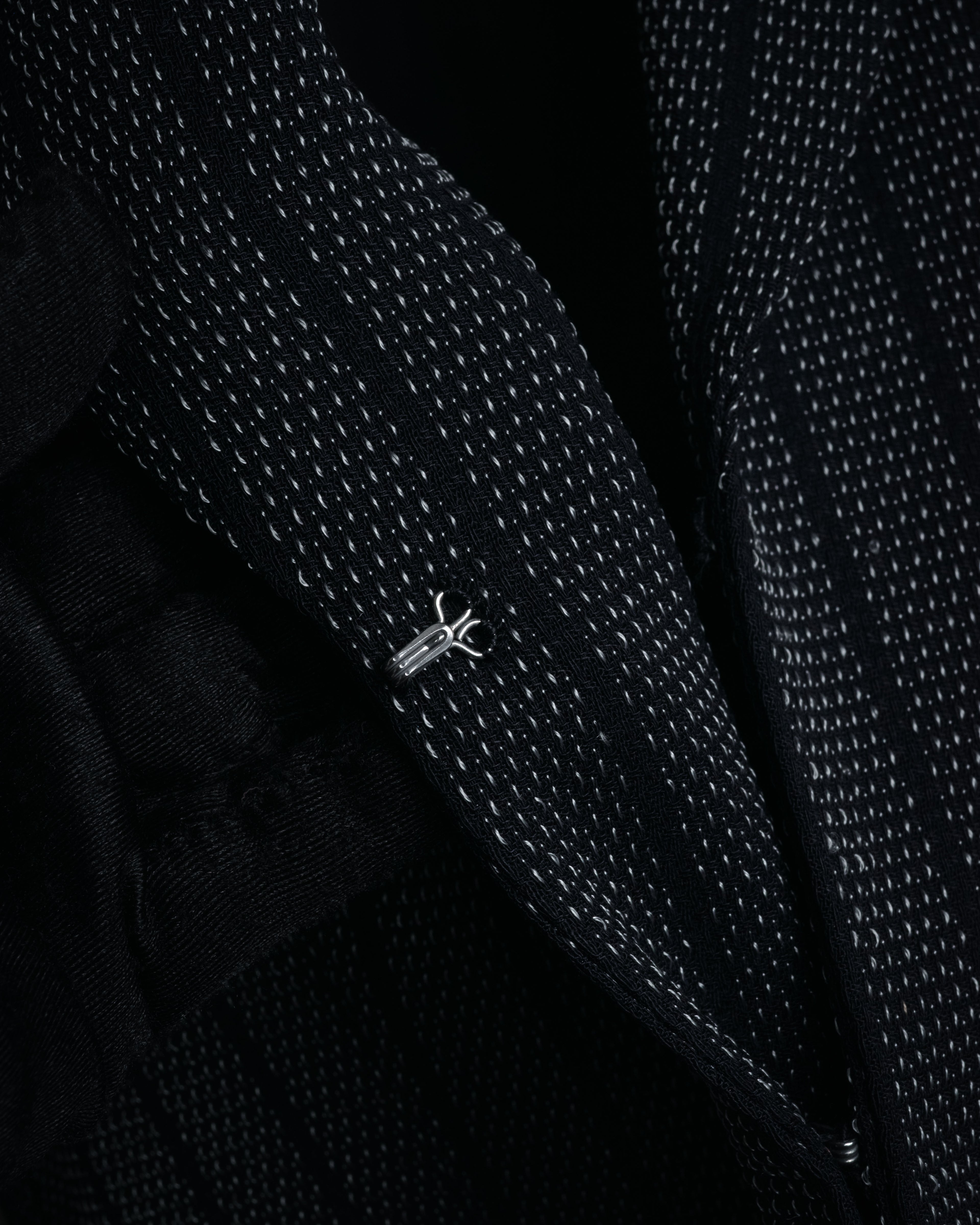 -SPECIAL- “Christian Dior” 90’s Naval motif double breasted jacket