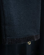 "Salvatore Ferragamo" Gancini design rayon mix cardigan