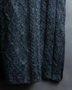 "MM6 MAISON MARGIELA" Cabled melange sleeveless knit