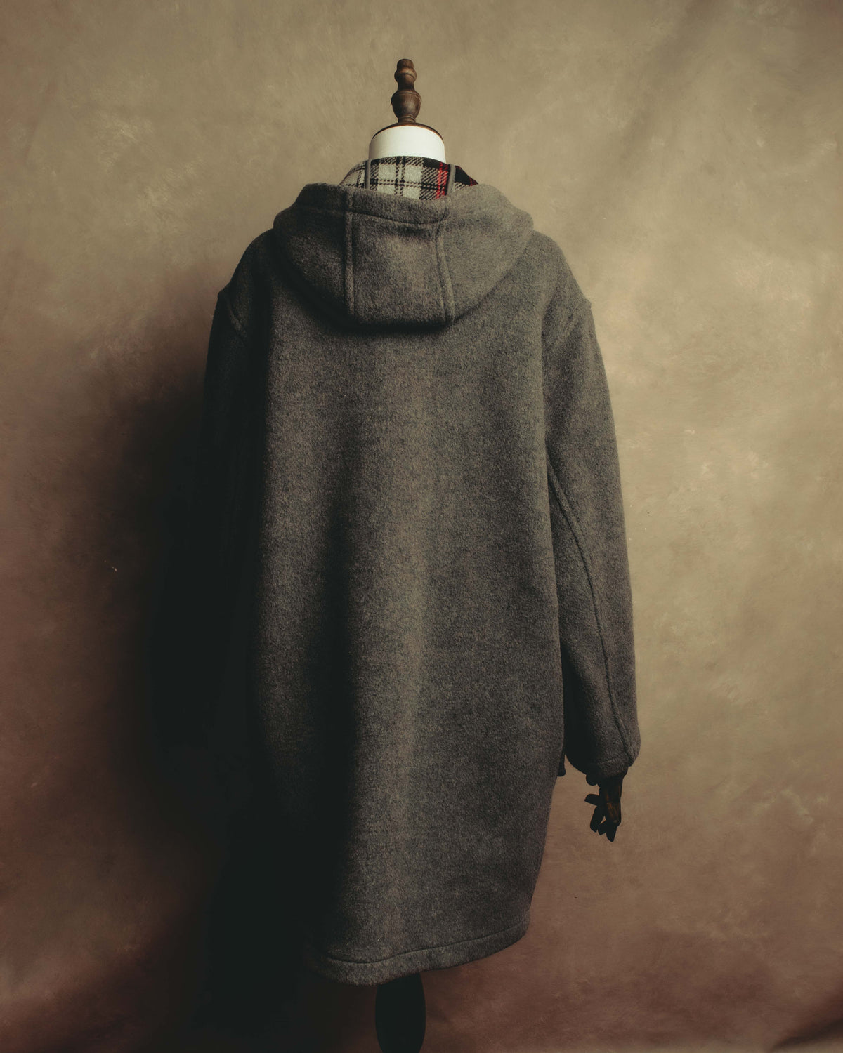 “Montgomery by Tibbett“ 90’s double face tartan duffle coat