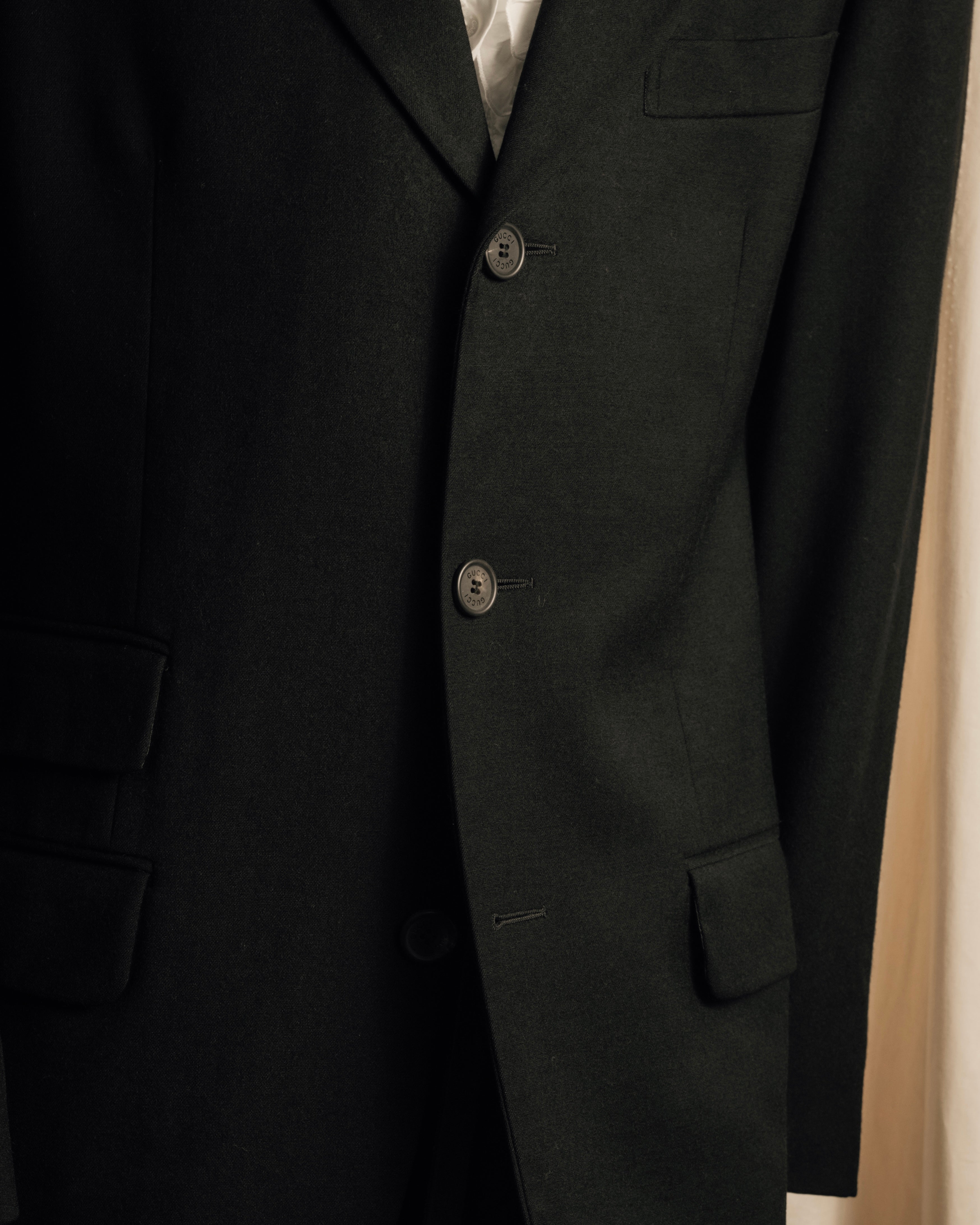 "GUCCI" 90's Tom Ford period classical tailored jacket