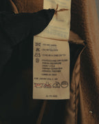 "VALENTINO MISS V" 80's-90's Camel hair single-breasted coat
