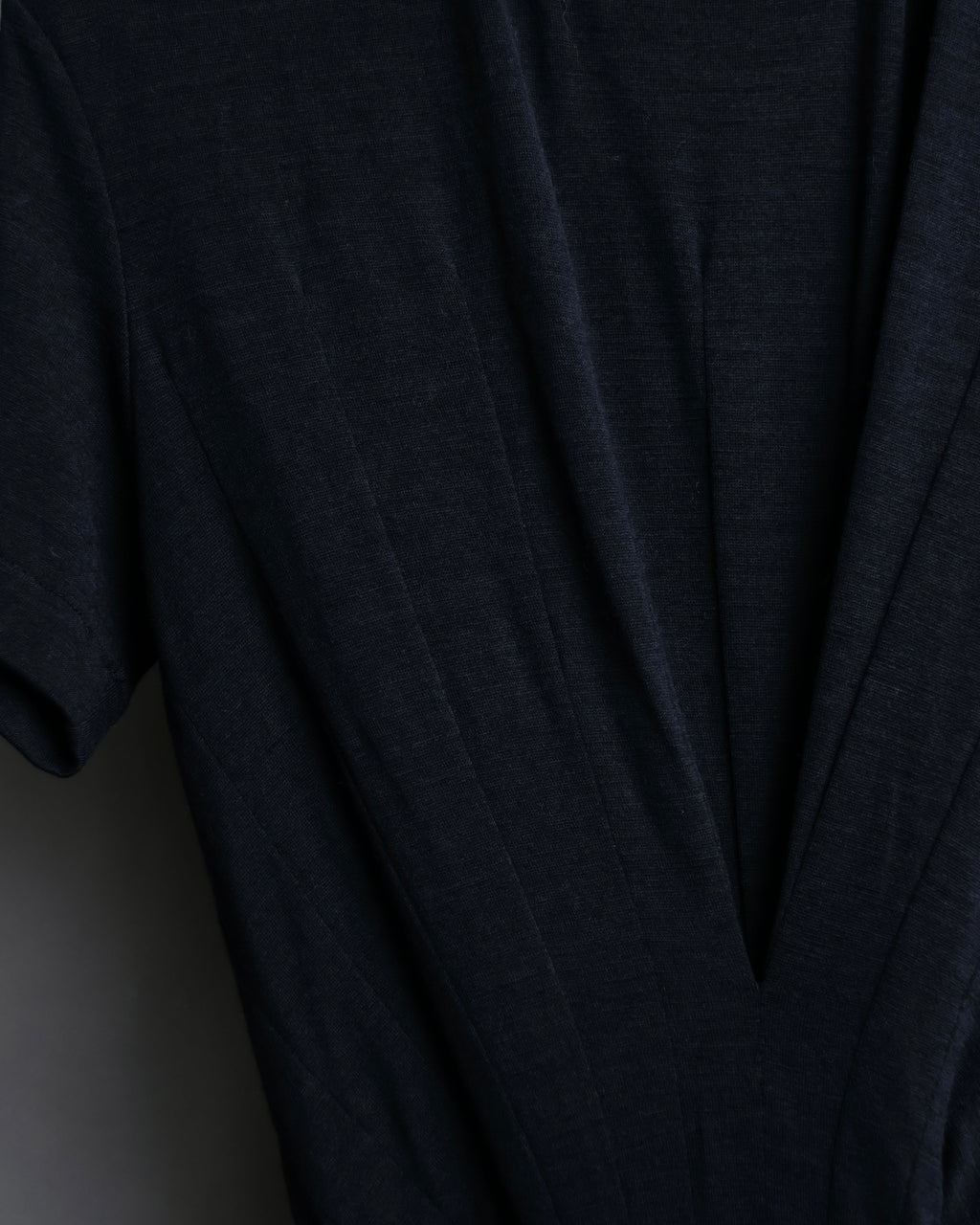 “JUNYA WATANABE” narrow waist  lame designed hem long dress