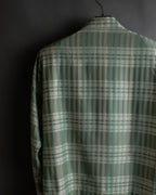 "BURBERRYS" Mint green check pattern skirt type set up