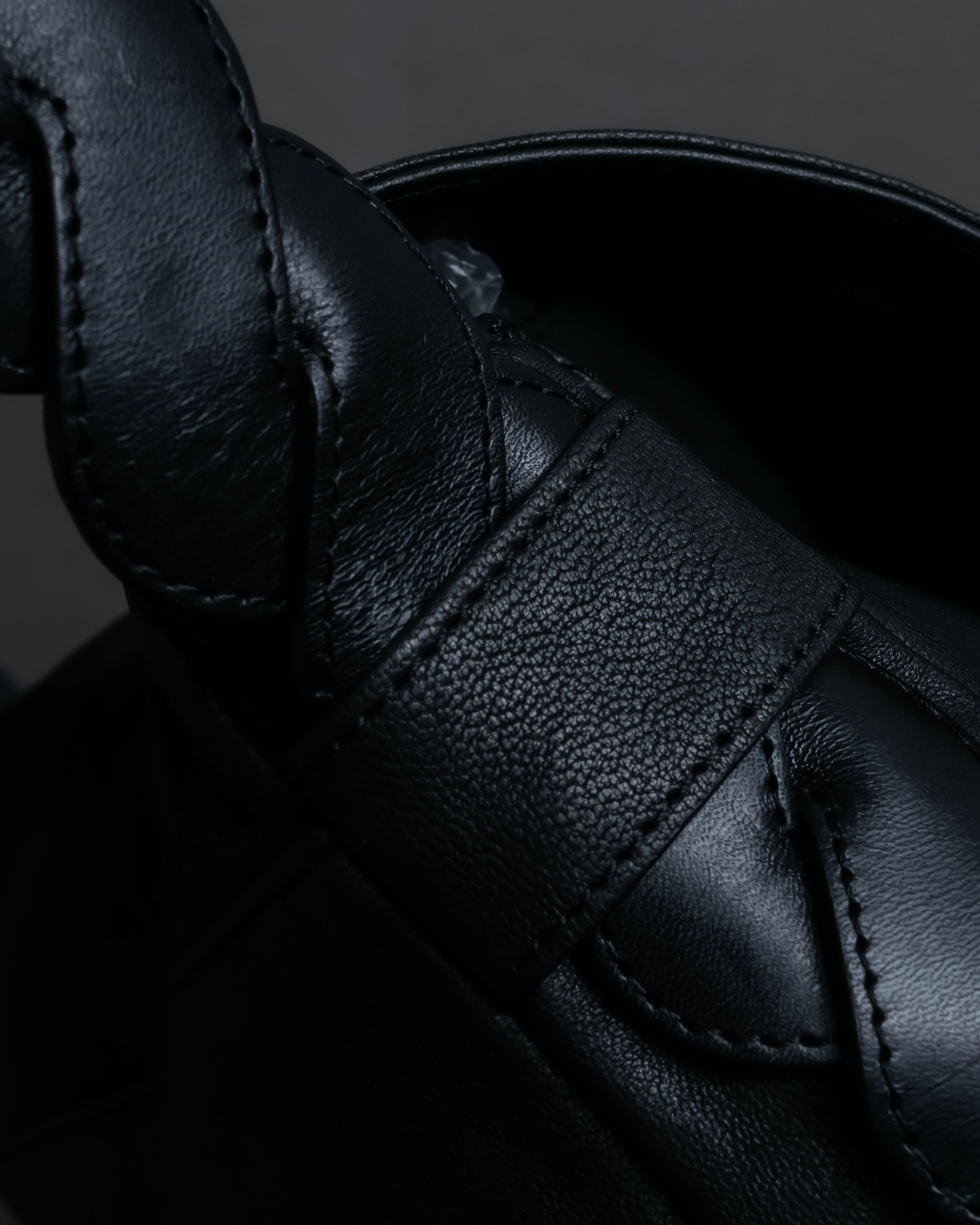 "SEE BY CHLOE" Braided shoulder design leather bag