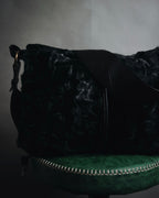 "Ermanno Scervino" 08’s-15’s Fur turquoise charm bag