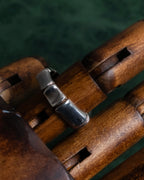 "GUCCI" Bamboo motif design silver 925 ring