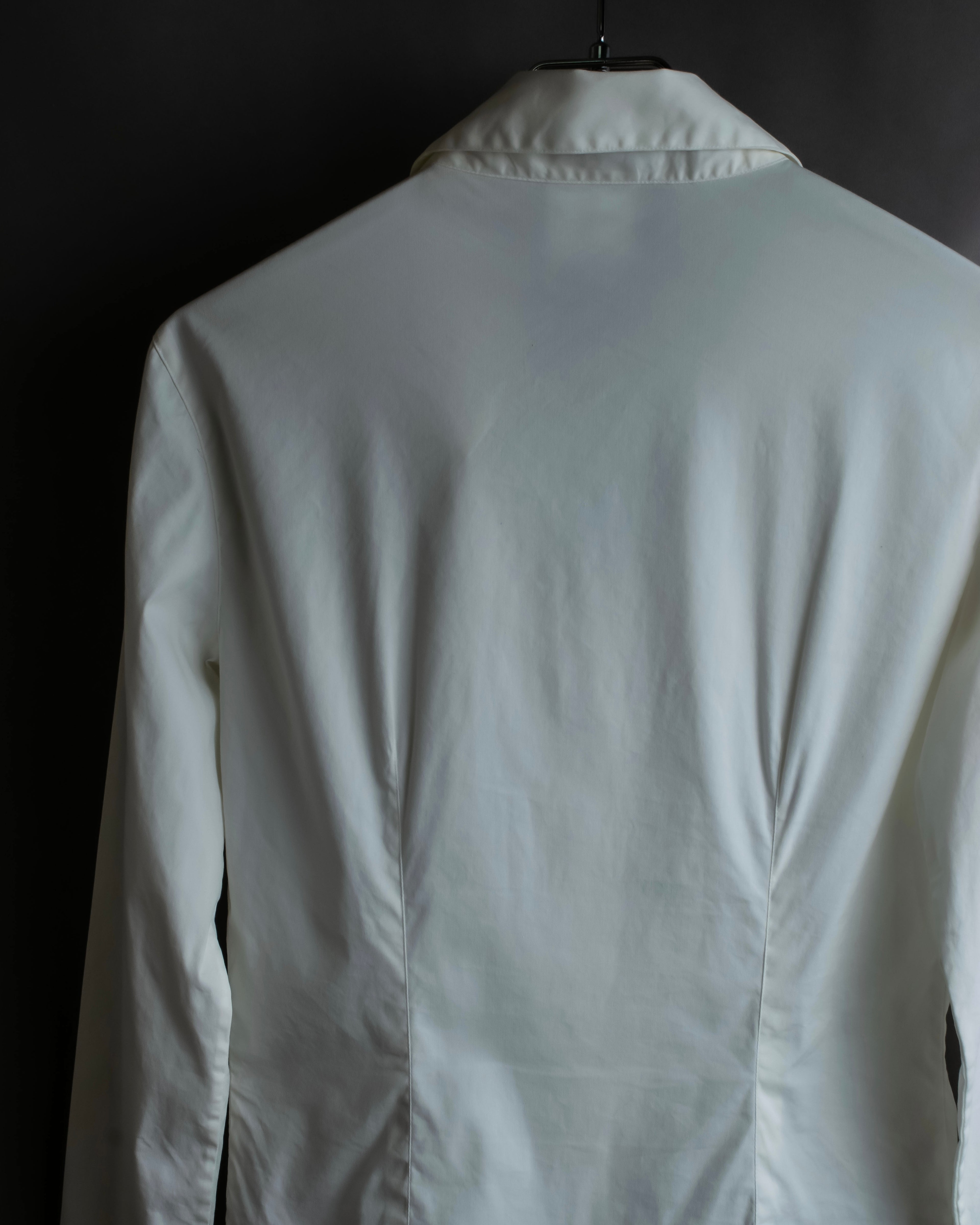 "CHANEL" 2005SS logo studs design shirt jacket