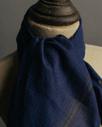 "Yves Saint Laurent" 80's-00's Lightweight cotton handkerchief scarf