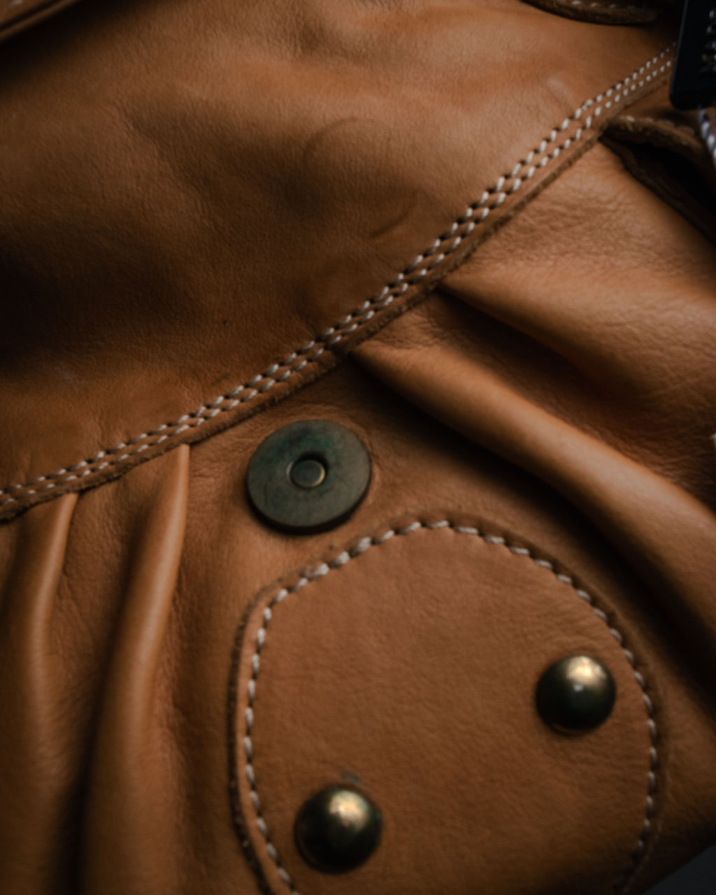 “MARCO BUGGIANI” 2004-2009 Soft leather multi pocket shoulder bag