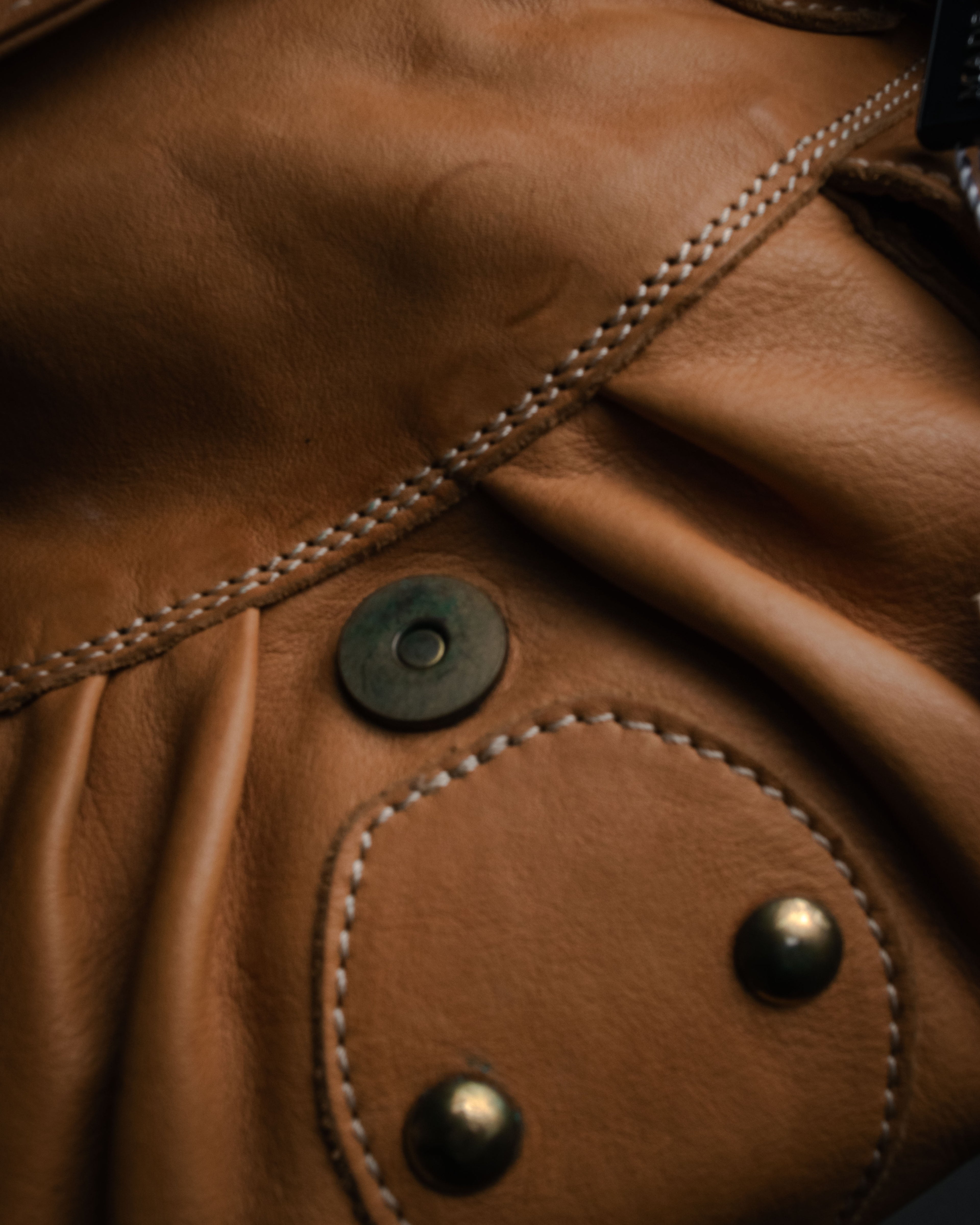 “MARCO BUGGIANI” 2004-2009 Soft leather multi pocket shoulder bag