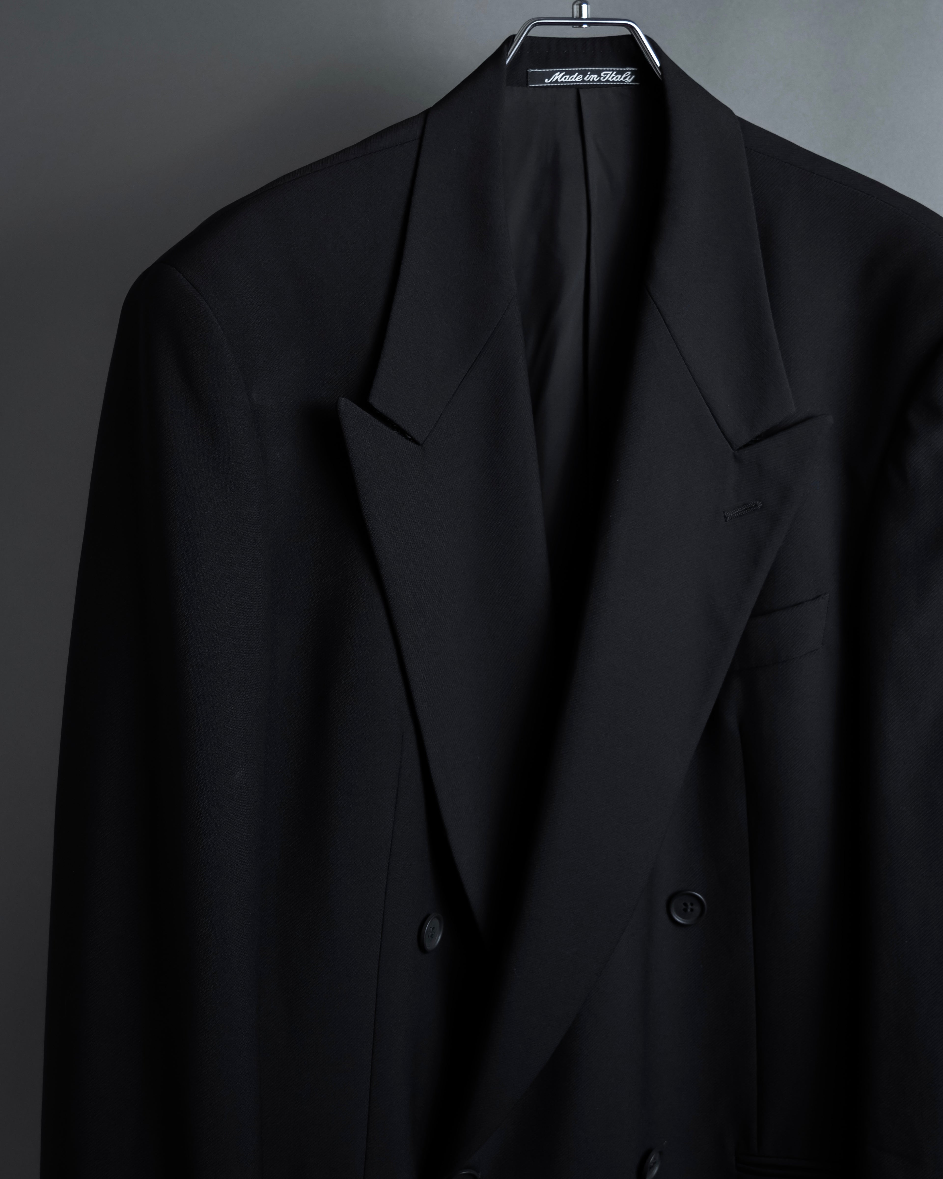 "GIORGIO ARMANI" Double-breasted classic tailoring set up