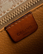 "CELINE Macadam pattern combination shoulder bag