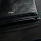 "CHANEL" Matelasse design coco mark engraved pouch