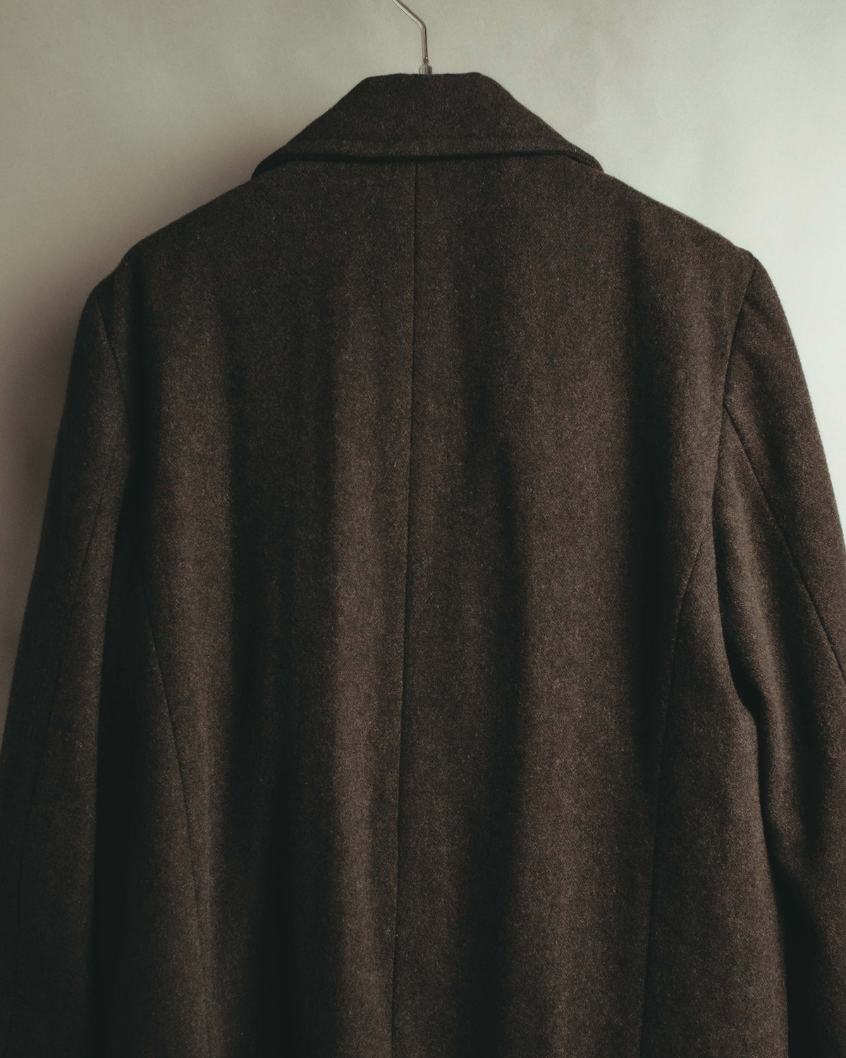 -SPECIAL- “Maison Martin Margiela” 2011-2014 Short wool blend chesterfield coat