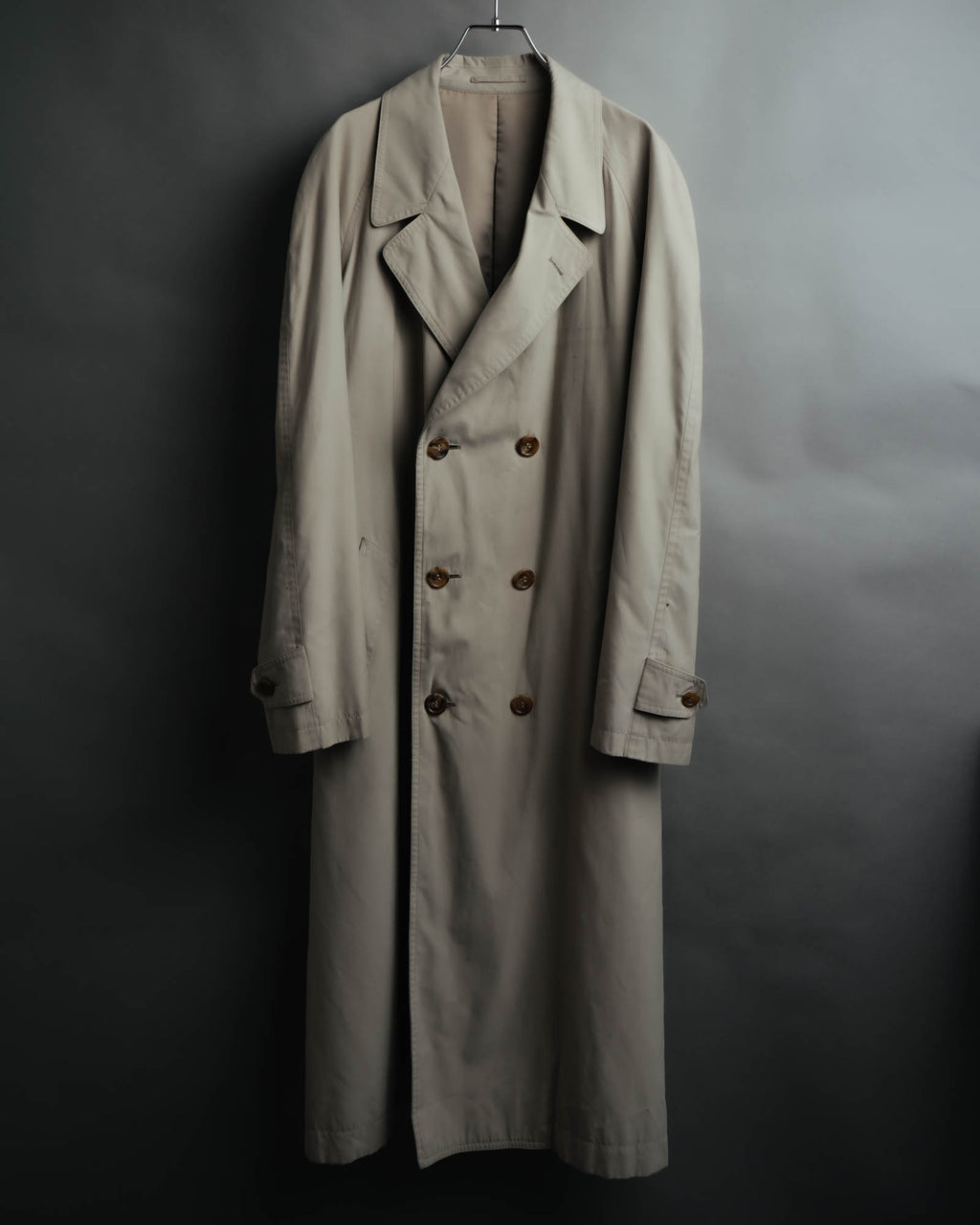 -MOOD MILLÉSIMES- 90’s oversized belted double long coat