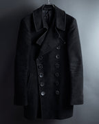-SPECIAL- "GUCCI" 2007-2011's  High density cotton military detail mid-length coat