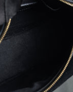 "See by Chloé" Half-moon grommet-detail suede shoulder bag