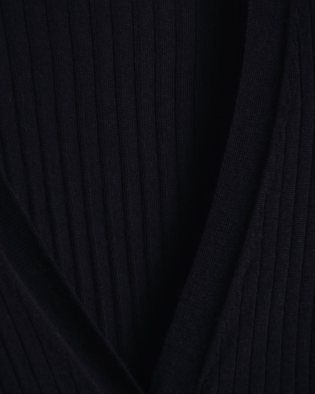 "LOEWE" Fine-Ribbed Button-Front Knit Cardigan