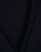 "LOEWE" Fine-Ribbed Button-Front Knit Cardigan