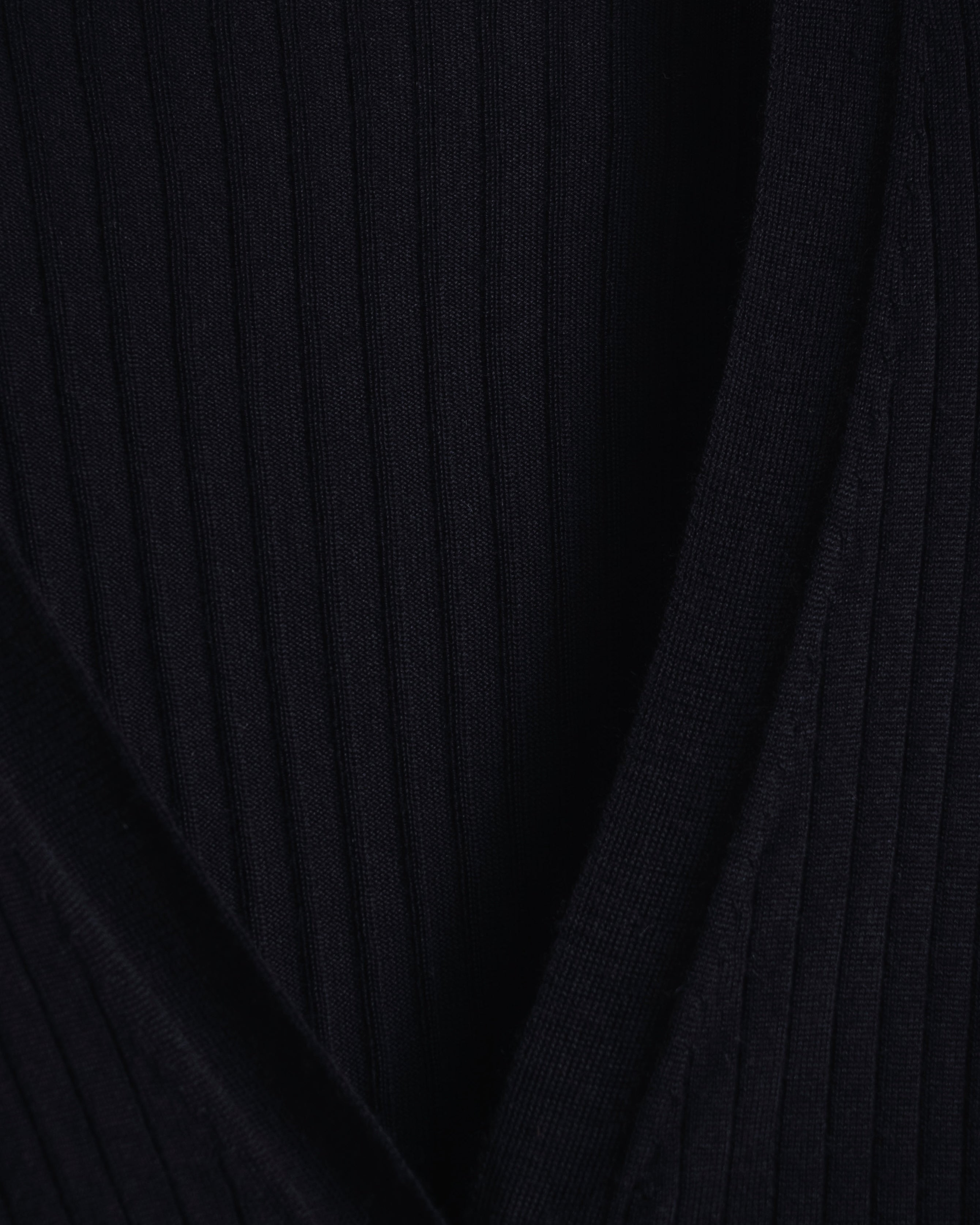 "LOEWE" Fine-Ribbed Button-Front Knit Cardigan
