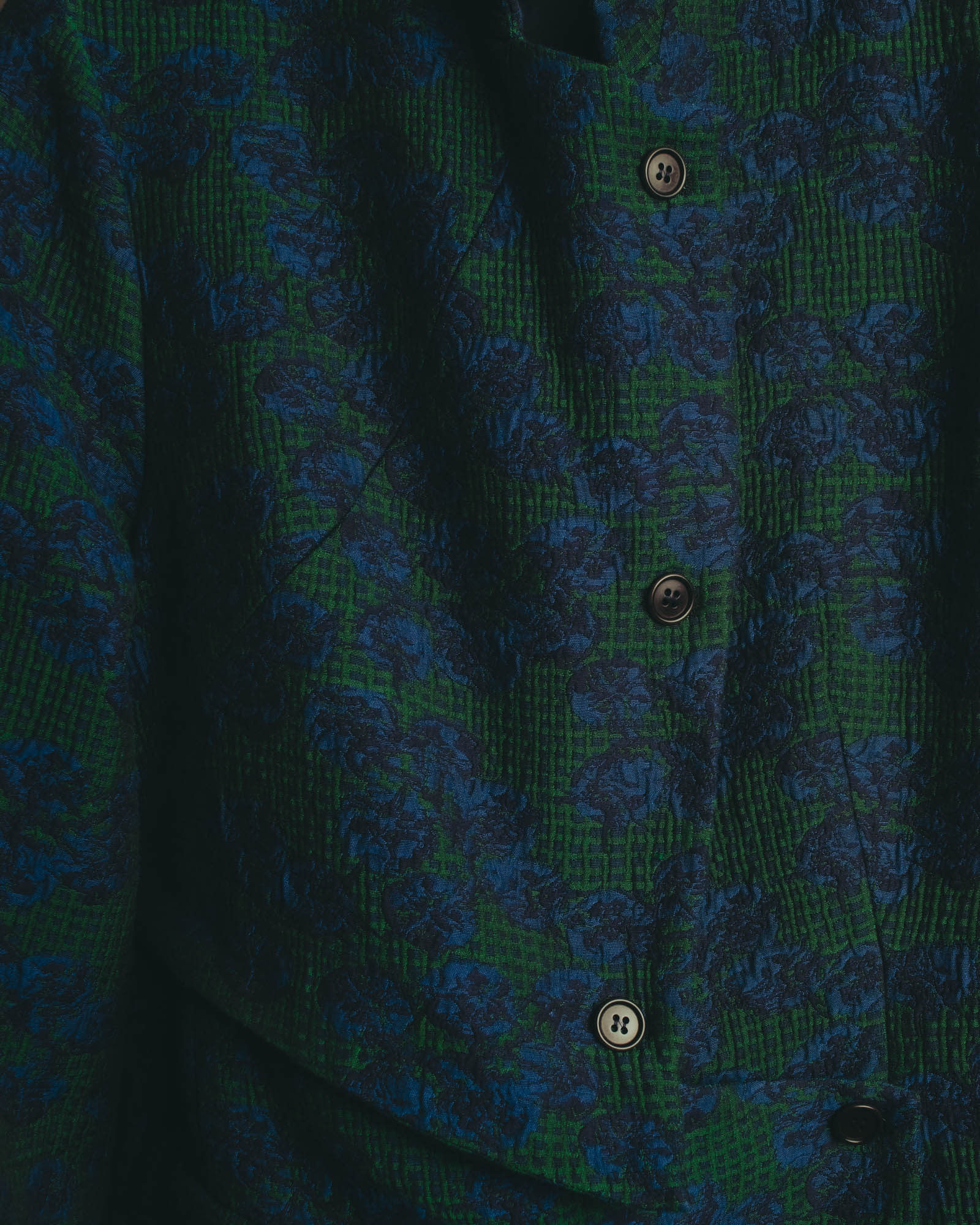 "HENRIK VIBSKOV" 2020's Textured jacquard long coat