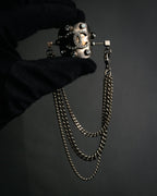 –SPECIAL– “CHANEL” 2005 Spring crystal CC chain majeste