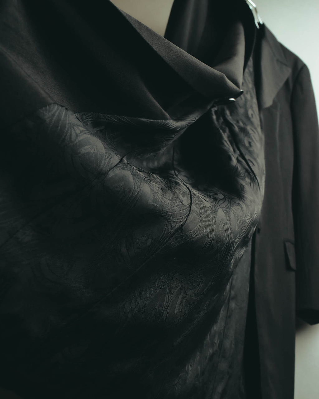 “COMME des GARCONS” 90’s black tailored long coat