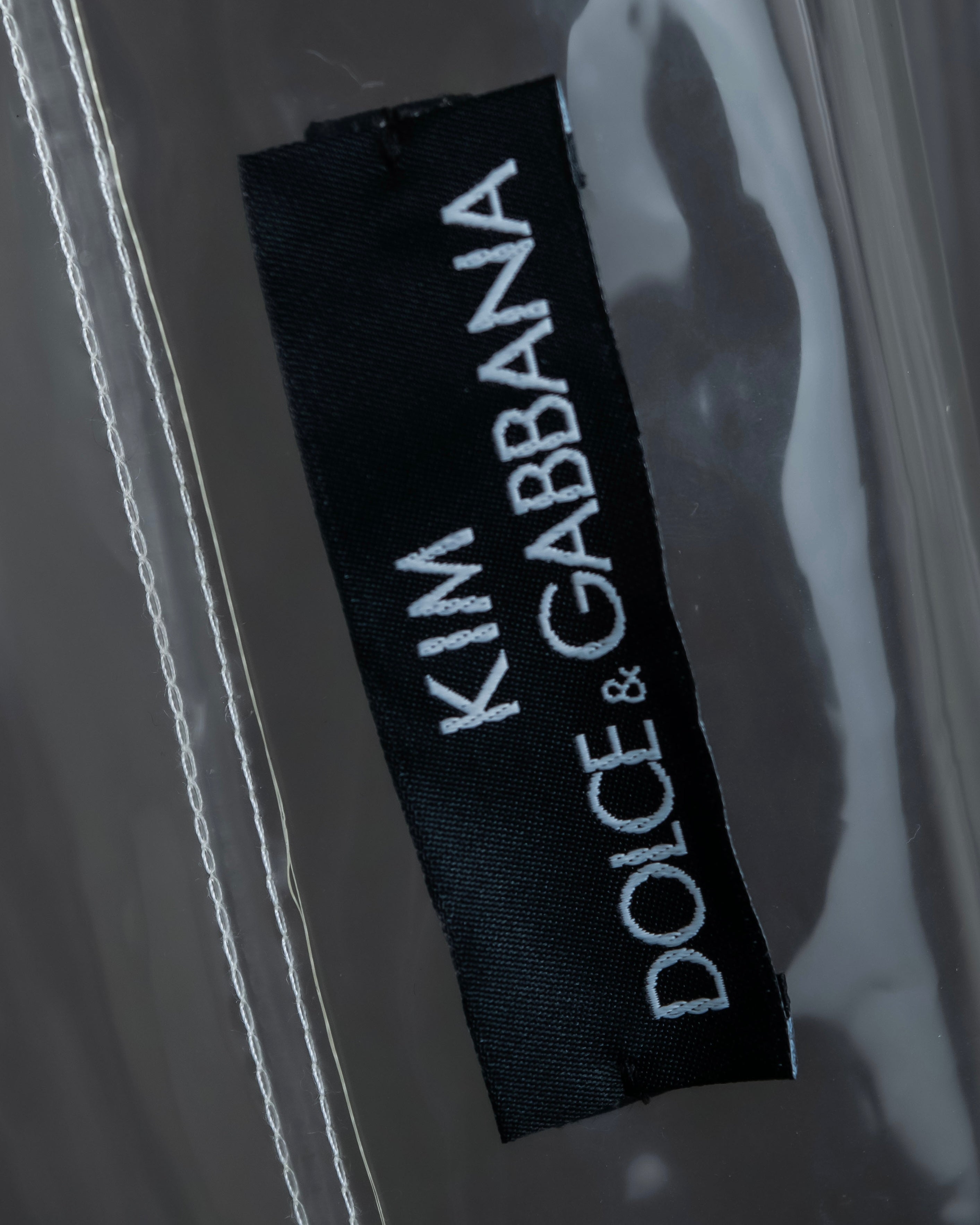 "DOLCE &amp; GABBANA" 23SS PVC material oversize trench coat
