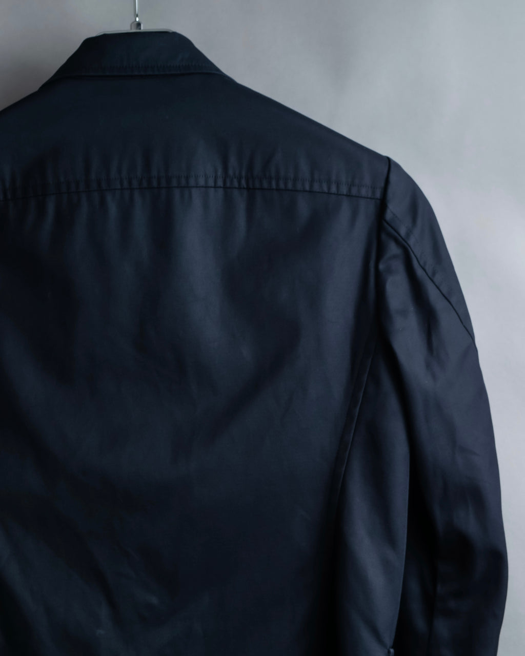 "Y's" 4 pocket military detail black tailored jacket