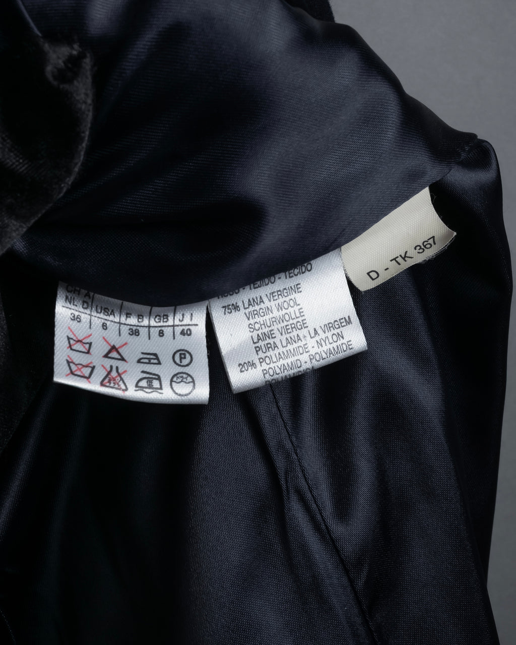 "MAX&Co." Straight fitting super maxi-length chester coat