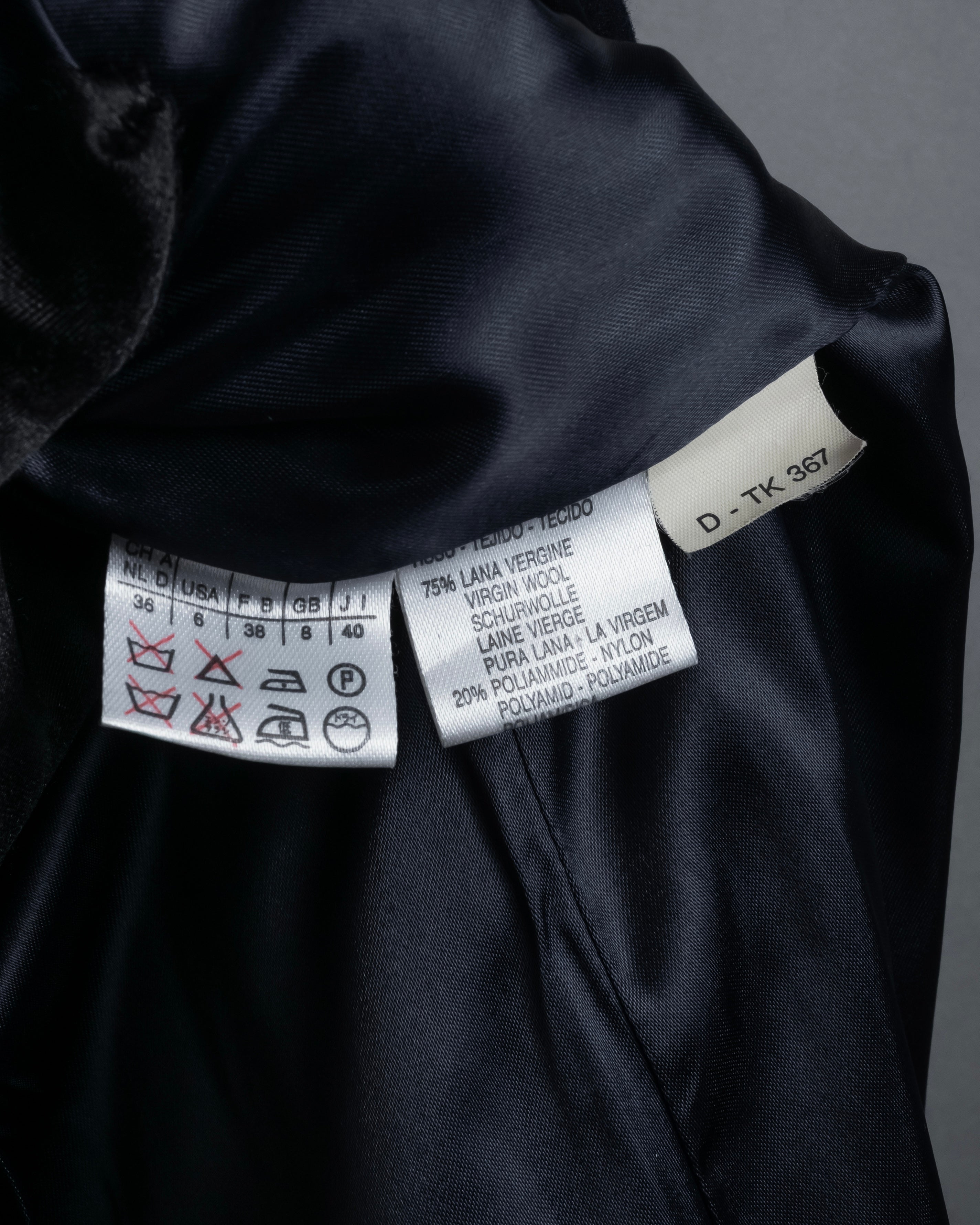 "MAX&Co." Straight fitting super maxi-length chester coat