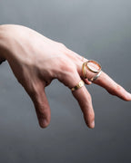 "Maison Martin Margiela" Triangle three-dimensional ring