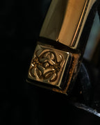 "LOEWE" Anagram pattern combination leather shoulder bag