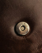 “PRADA” 2000’s Minimal leather shoulder bag