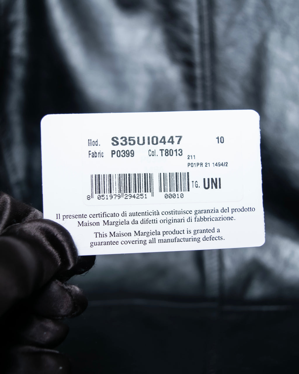 "Maison Margiela" Money clip compact wallet