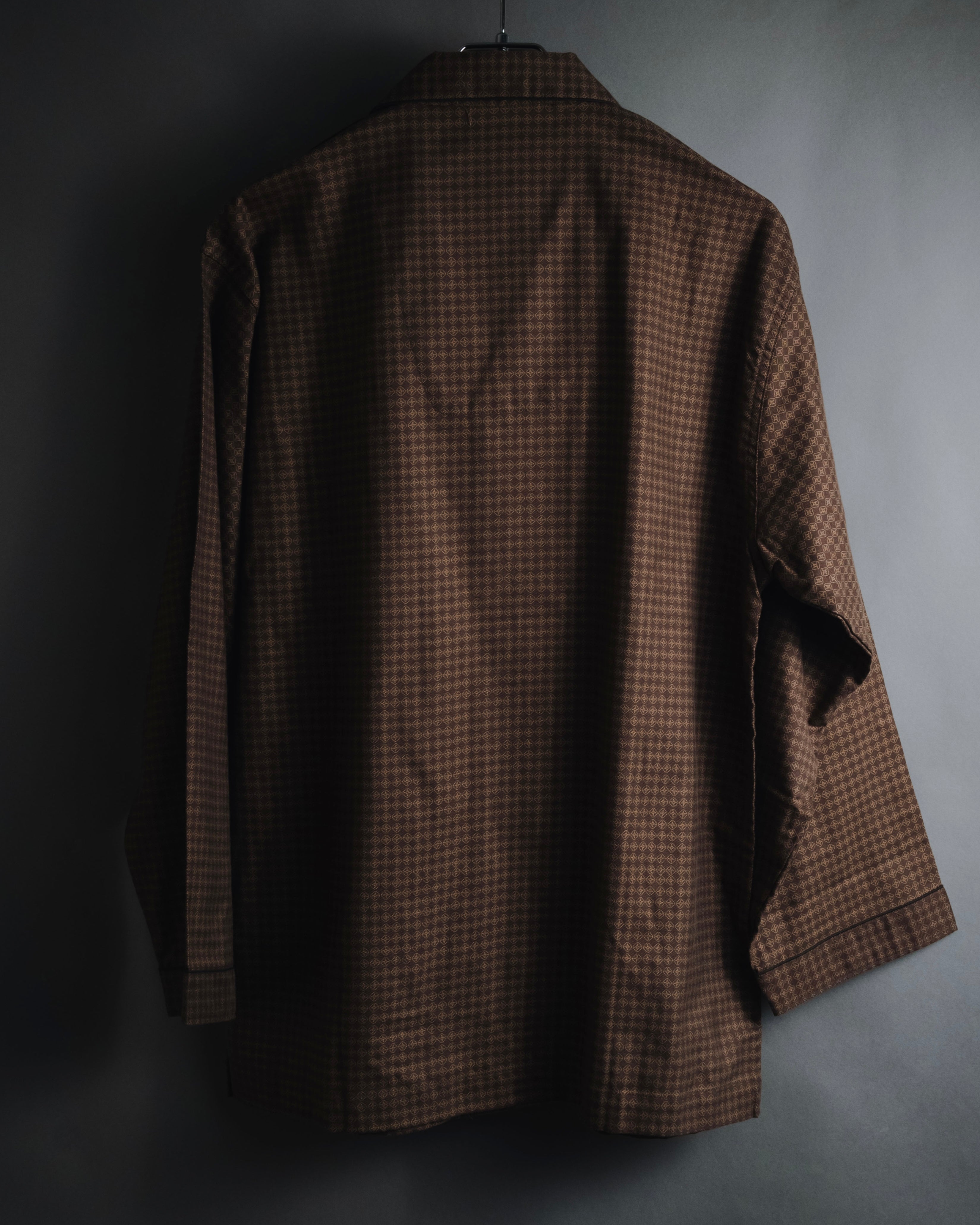 "CELINE" Monogram Pattern Relaxed Outfit