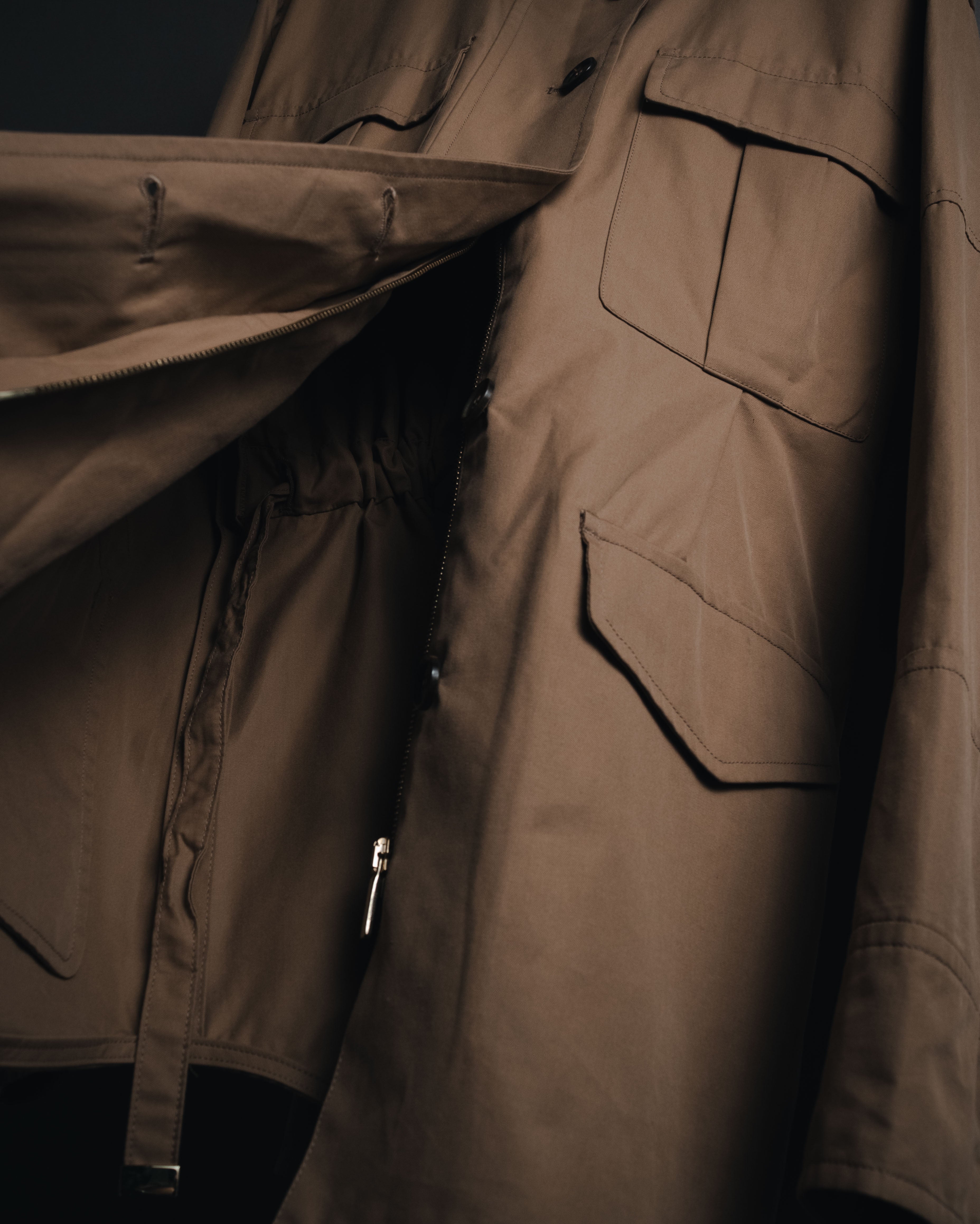 "Max Mara" 2018-2023 Contemporary cotton field jacket