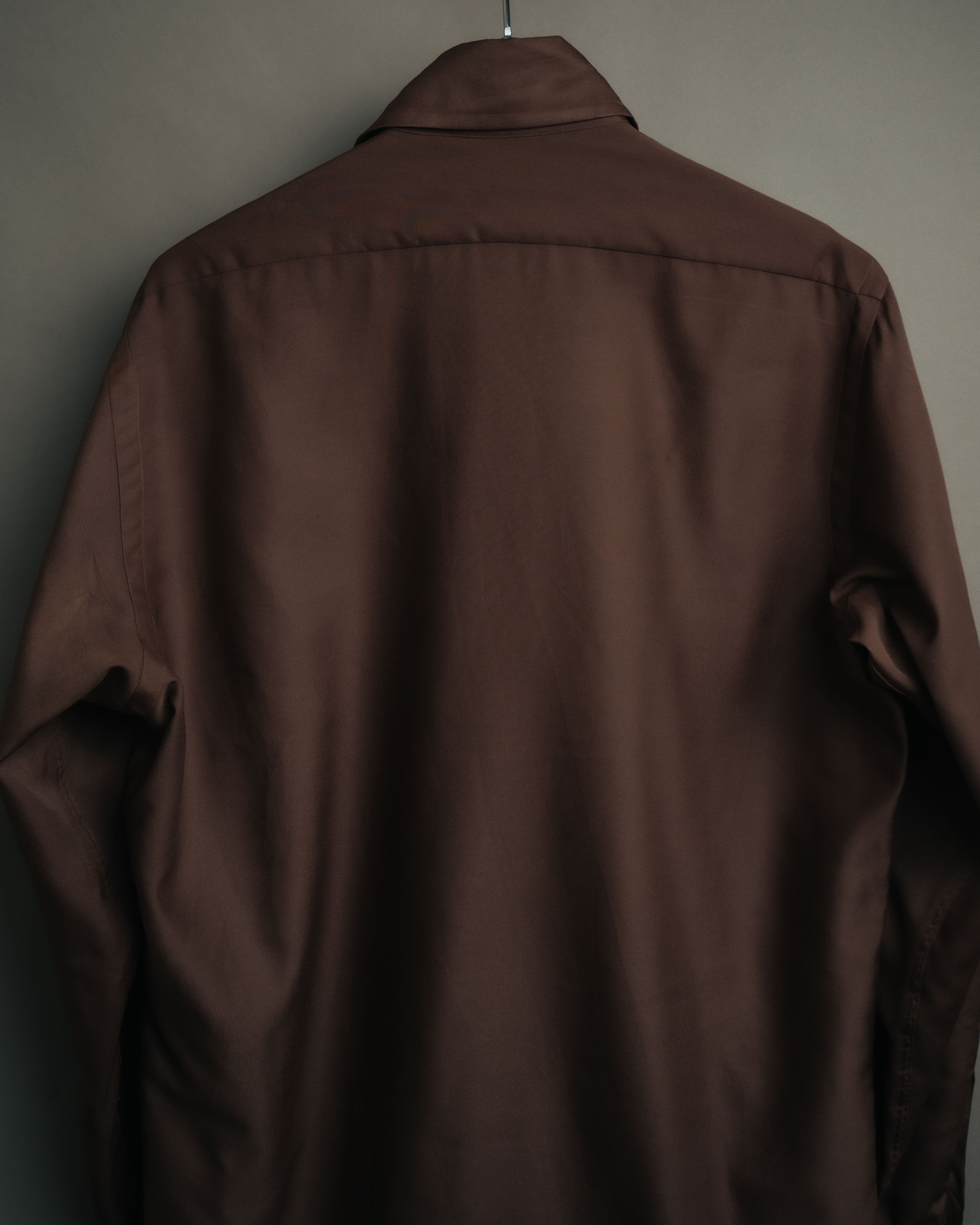 -MOOD Vintage Collections-
70’s-80’s Long point collar dress shirt
