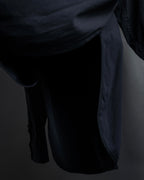 “BALENCIAGA” Button-down collar relaxed shirt