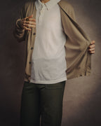 -SPECIAL- “HERMÈS” 90’s-00’s Trompe l’oeil cotton knit cardigan