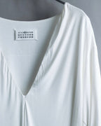 "MAISON MARTIN MARGIELA" Oversized V-neck tunic