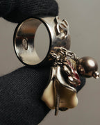 -SPECIAL- “CHANEL” 2005AW charm flower ring