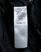 "GUCCI" Pre-Fall 2018 collection message embroidered shawl collar jacket